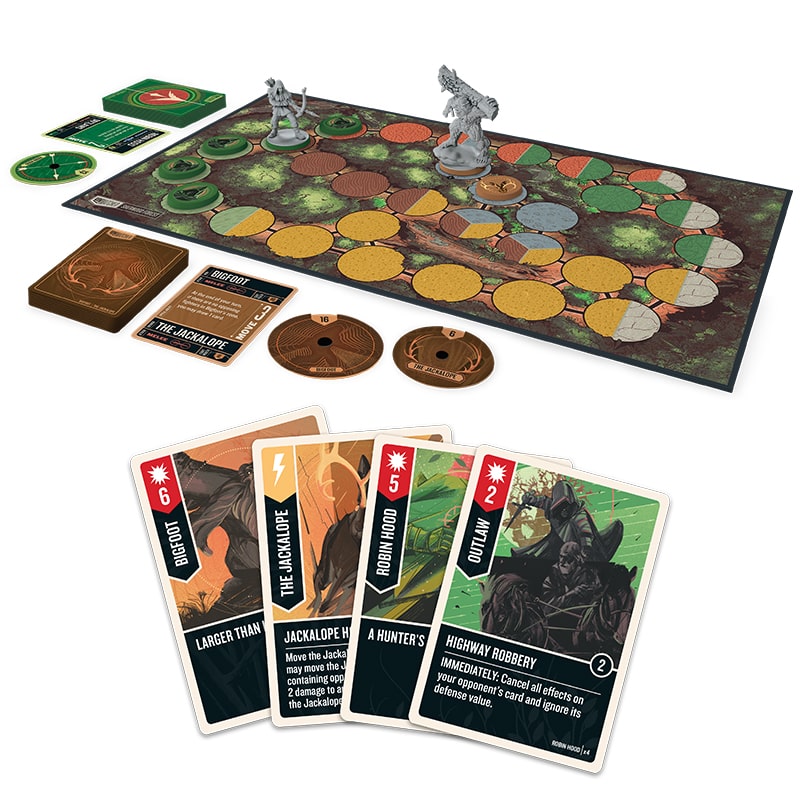 Unmatched - Robin Hood vs Big Foot-Board Games-Ashdown Gaming