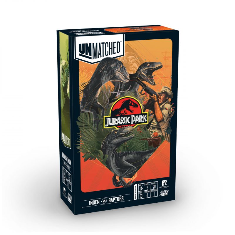 Unmatched - InGen Vs the Raptors-Board Games-Ashdown Gaming