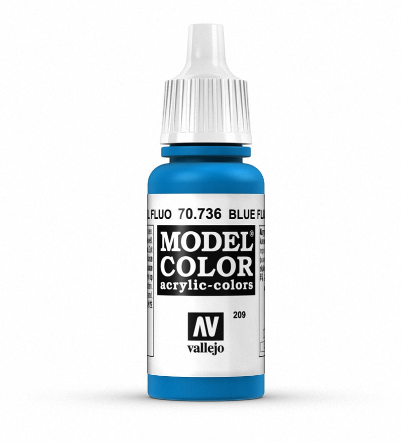 Vallejo Model Color: Fluorescent Blue-Paint-Ashdown Gaming