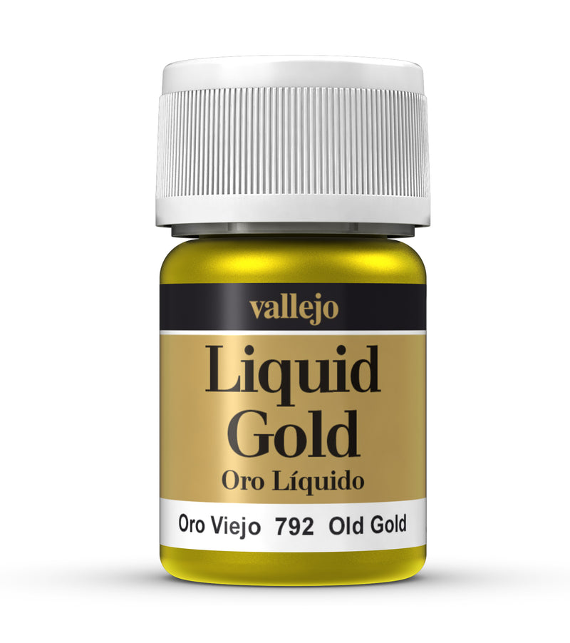 Vallejo Liquid Gold: Old Gold-Paint-Ashdown Gaming