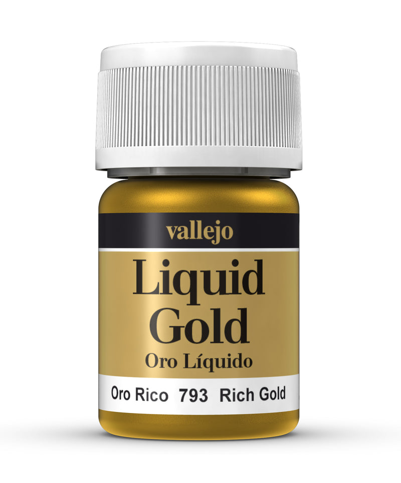Vallejo Liquid Gold: Rich Gold-Paint-Ashdown Gaming