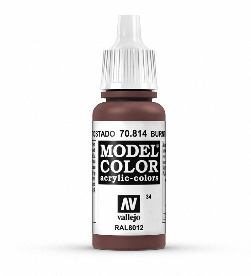 Vallejo Model Color: Burnt Red-Paint-Ashdown Gaming