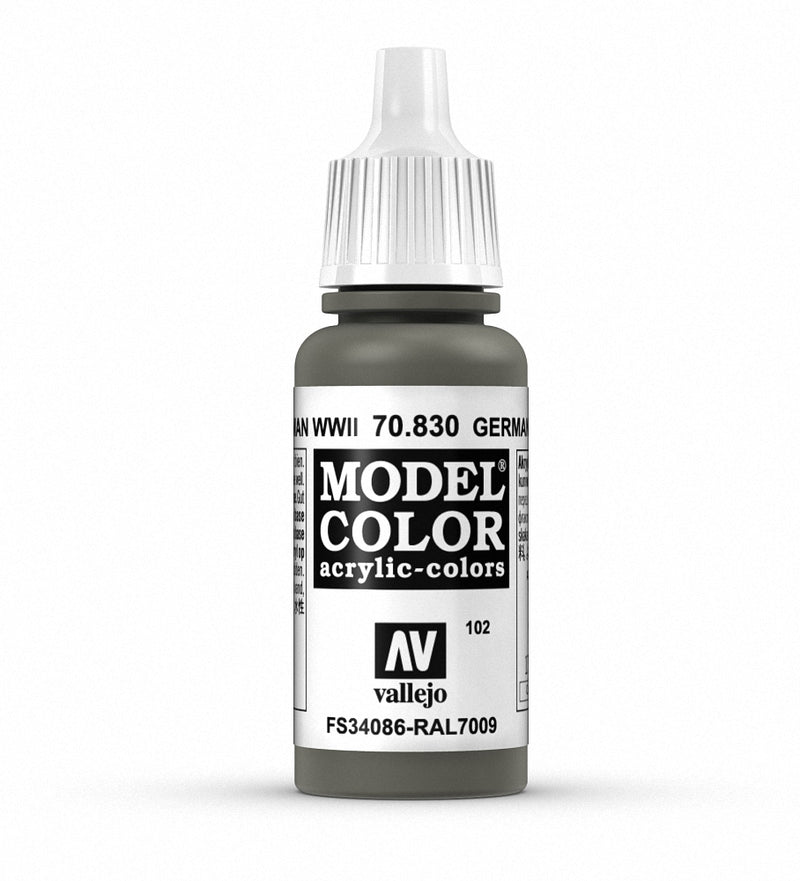 Vallejo Model Color: German Fieldgrey WWII-Paint-Ashdown Gaming