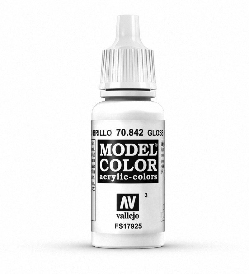 Vallejo Model Color: Gloss White-Paint-Ashdown Gaming