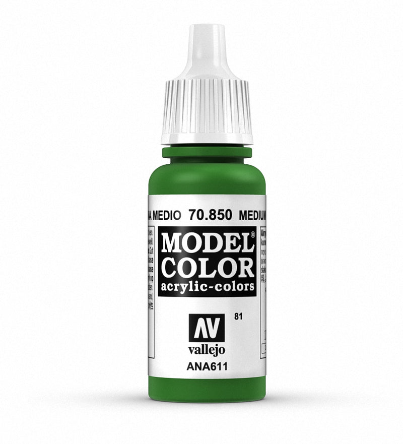 Vallejo Model Color: Medium Olive-Paint-Ashdown Gaming