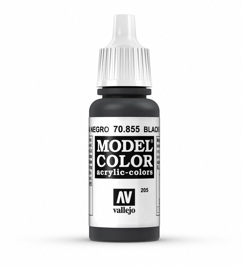 Vallejo Model Color: Black Glaze-Paint-Ashdown Gaming