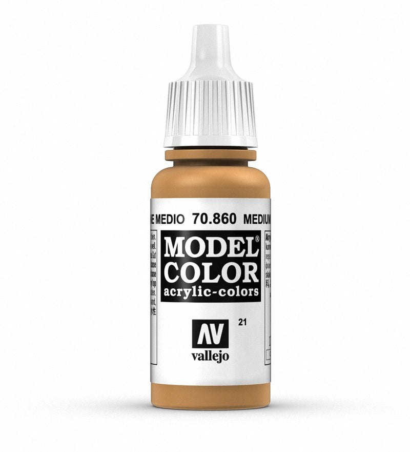 Vallejo Model Color: Medium Fleshtone-Paint-Ashdown Gaming
