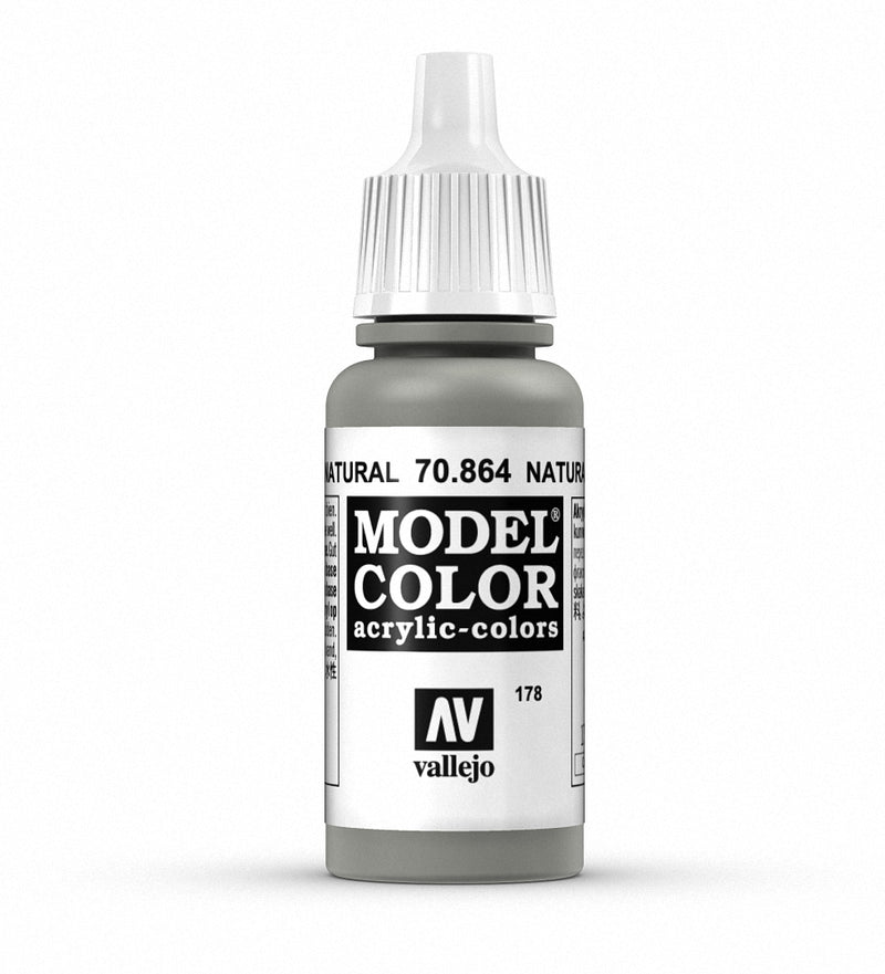 Vallejo Model Color: Natural Steel-Paint-Ashdown Gaming