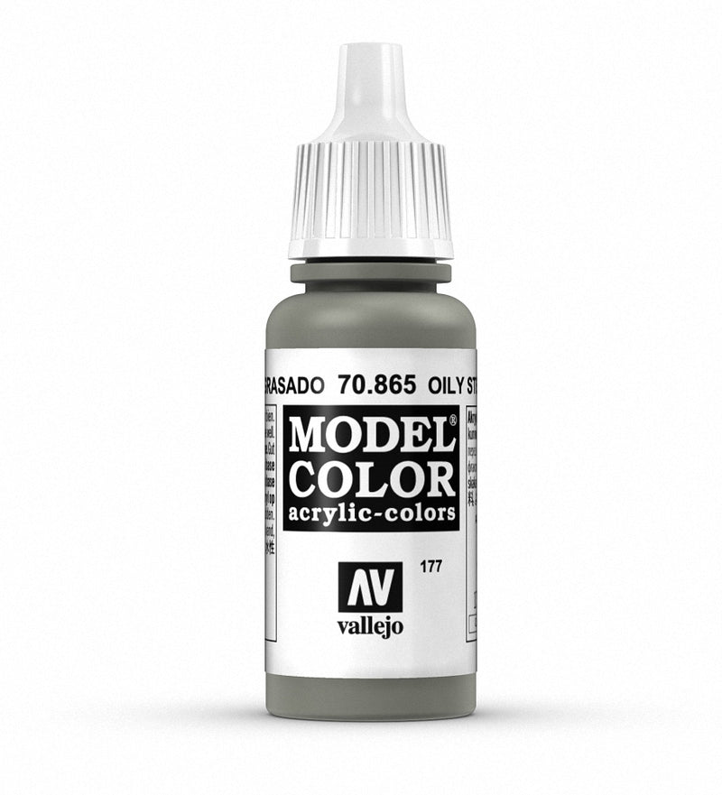 Vallejo Model Color: Oily Steel-Paint-Ashdown Gaming