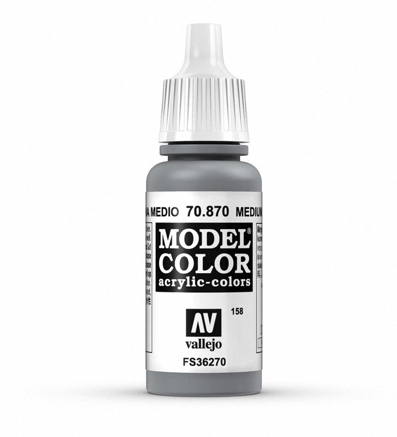 Vallejo Model Color: Medium Sea Grey-Paint-Ashdown Gaming