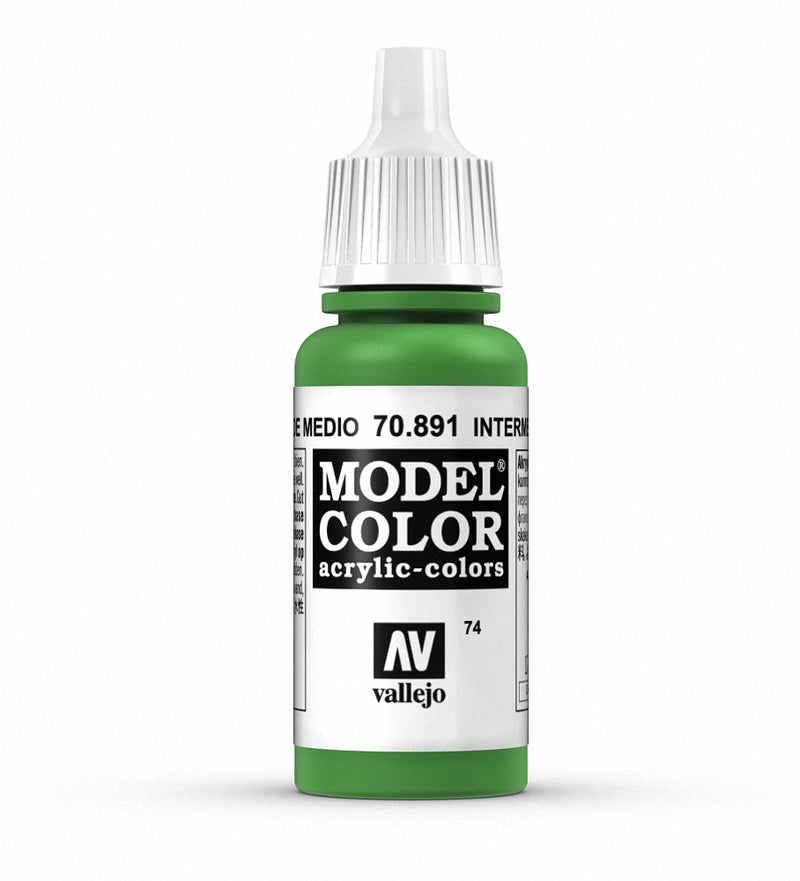 Vallejo Model Color: Intermediate Green-Paint-Ashdown Gaming