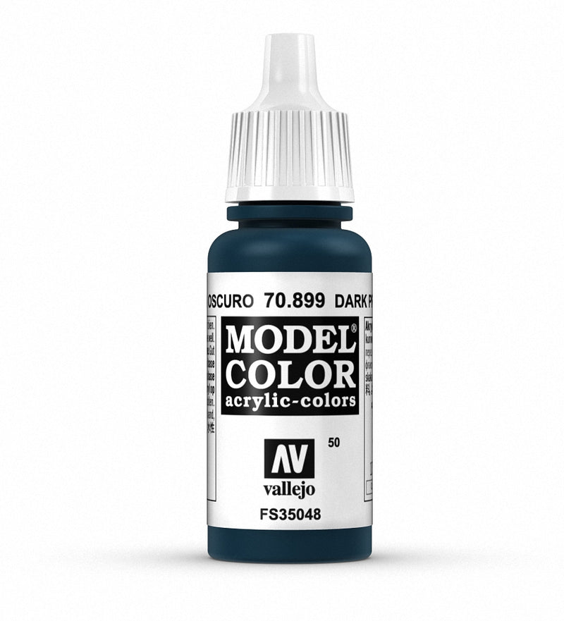 Vallejo Model Color: Dark Prussian Blue-Paint-Ashdown Gaming