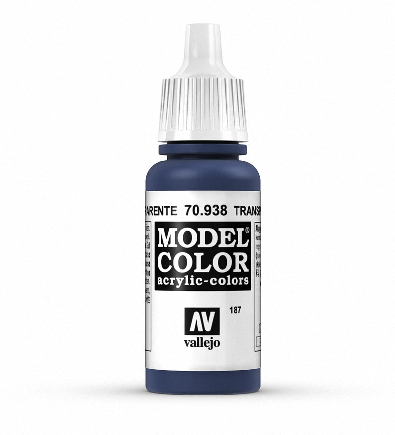 Vallejo Model Color: Transparent Blue-Paint-Ashdown Gaming