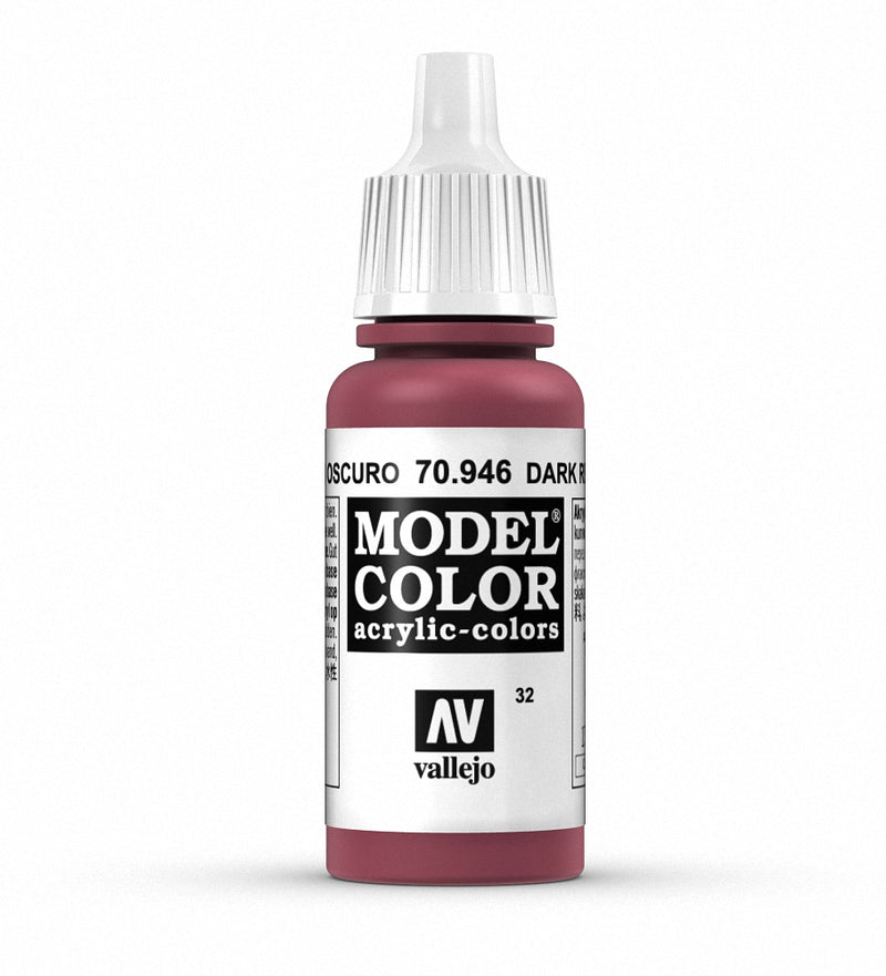 Vallejo Model Color: Dark Red-Paint-Ashdown Gaming