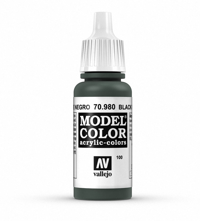 Vallejo Model Color: Black Green-Paint-Ashdown Gaming