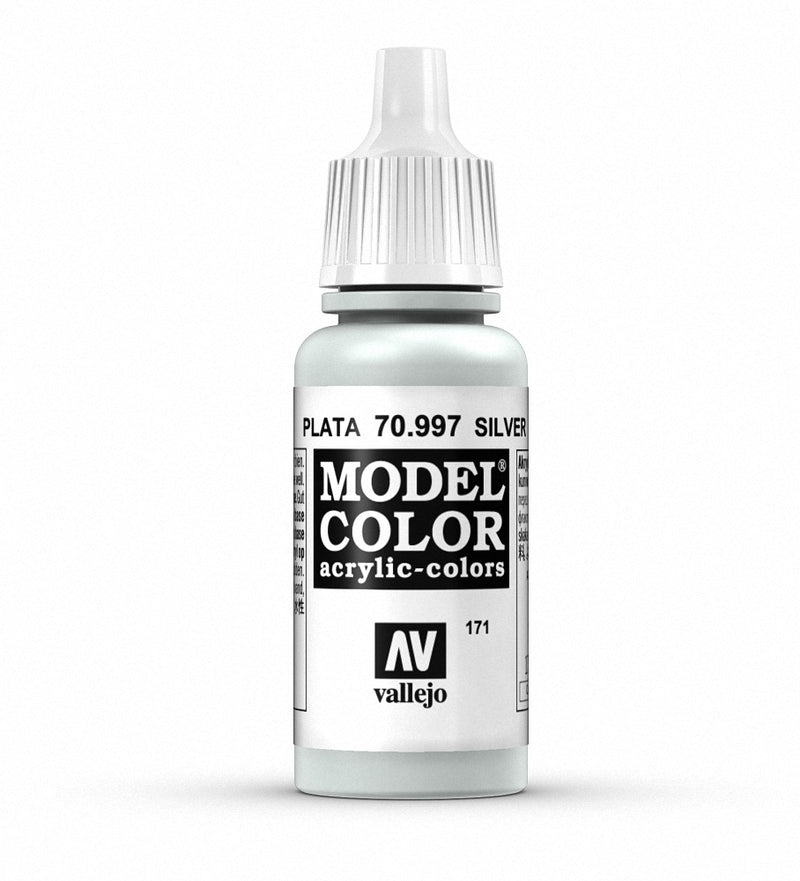 Vallejo Model Color: Silver-Paint-Ashdown Gaming