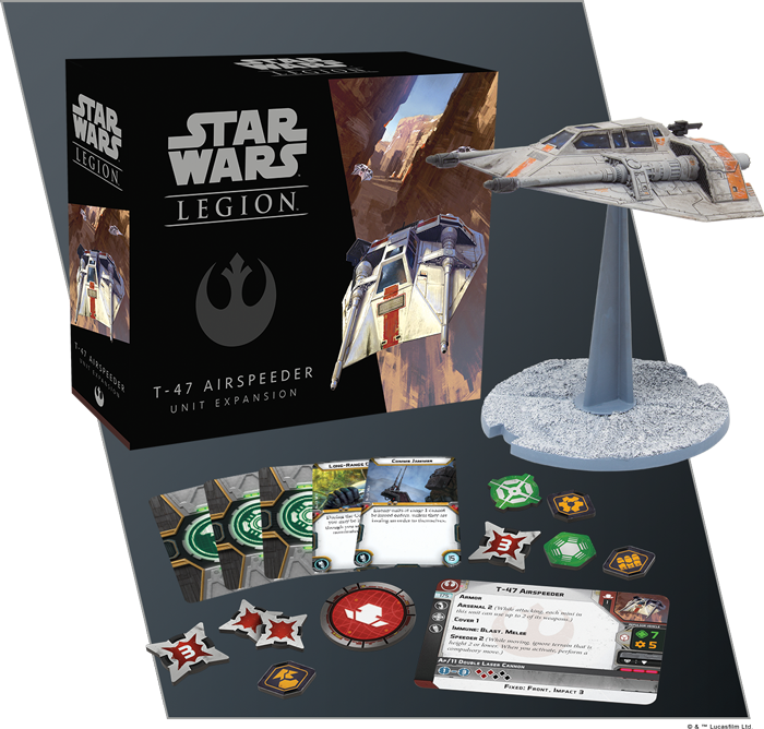 Star Wars Legion: T-47 Airspeeder Unit Expansion-Unit-Ashdown Gaming