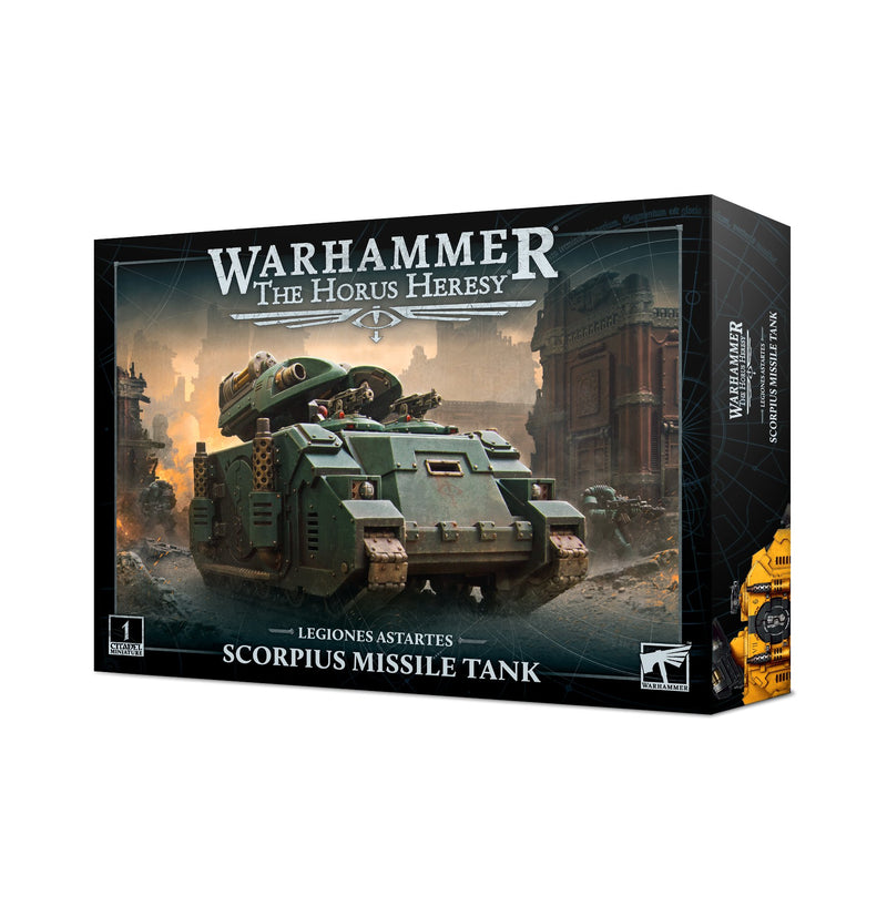 Horus Heresy - Legiones Astartes: Scorpius Missile Tank-Boxed Set-Ashdown Gaming