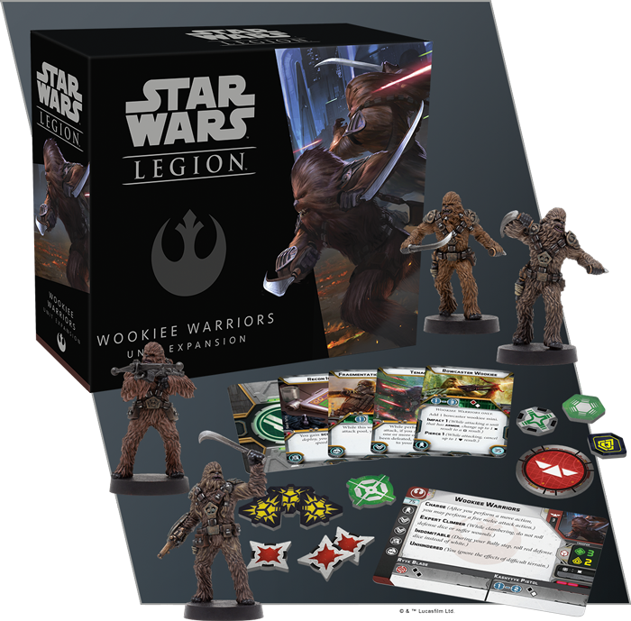 Star Wars Legion: Wookiee Warriors Unit Expansion (2018)-Unit-Ashdown Gaming