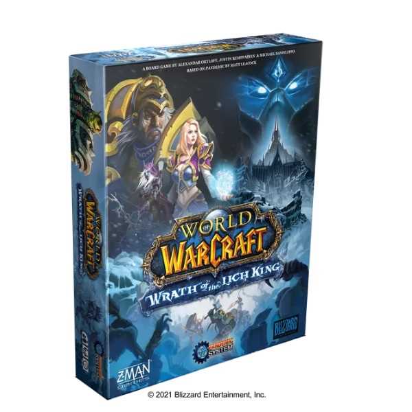 World of Warcraft: Wrath of the Lich King - A Pandemic System Board Game-Board Game-Ashdown Gaming