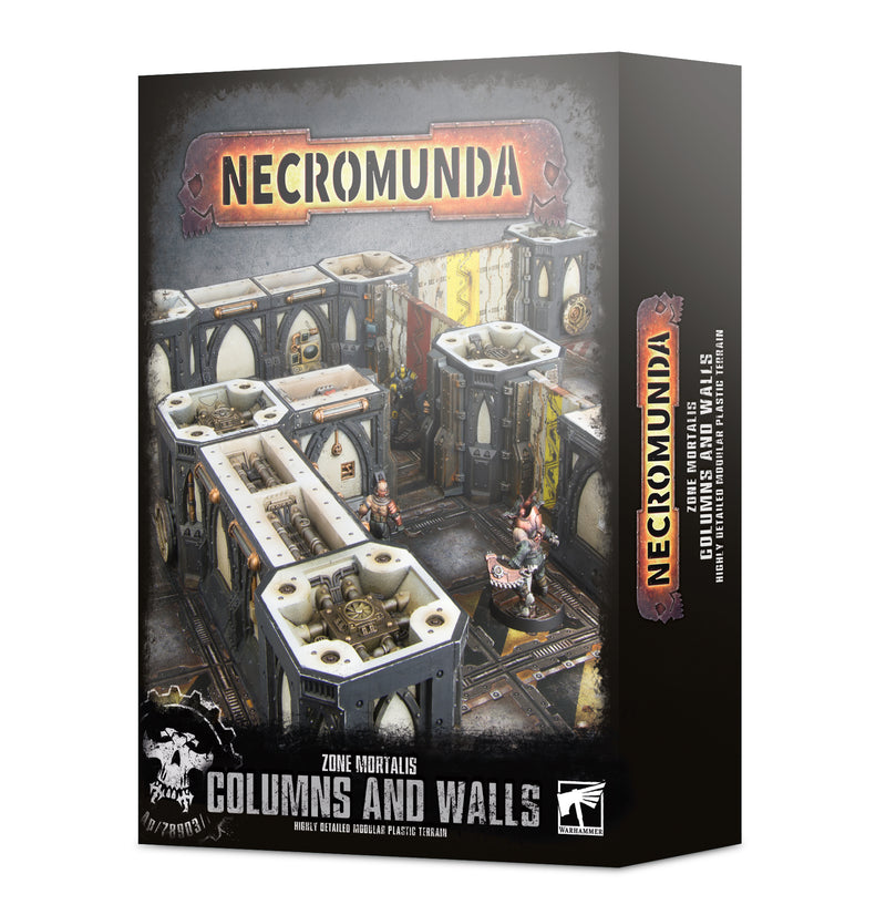 Necromunda - Zone Martalis: Columns and Walls-Boxed Set-Ashdown Gaming