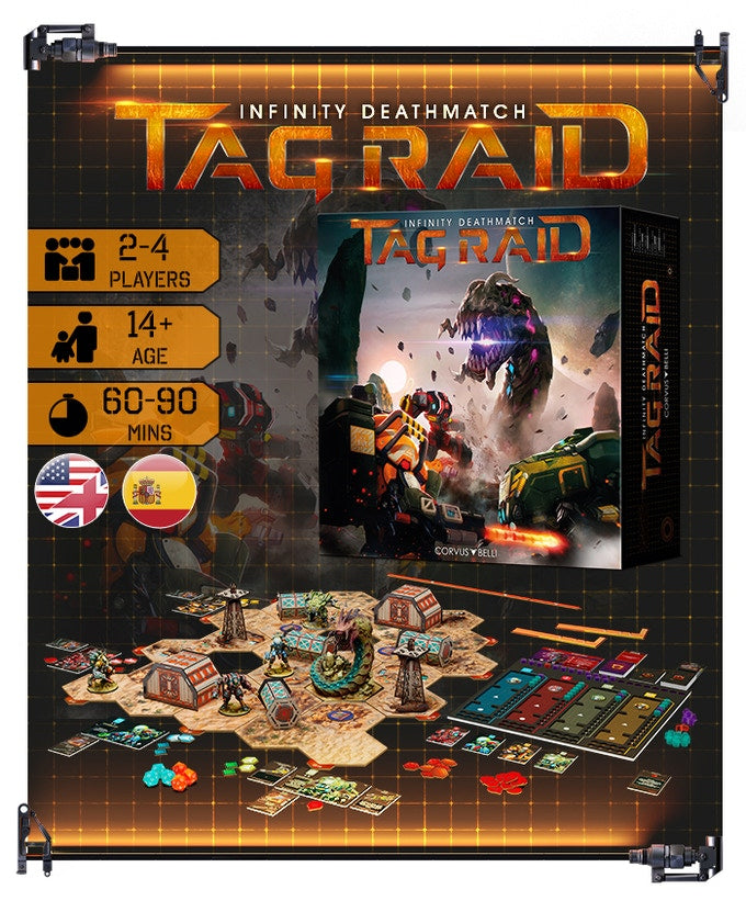Infinity: TAG Raid - Platinum Kickstarter Edition-Ashdown Gaming