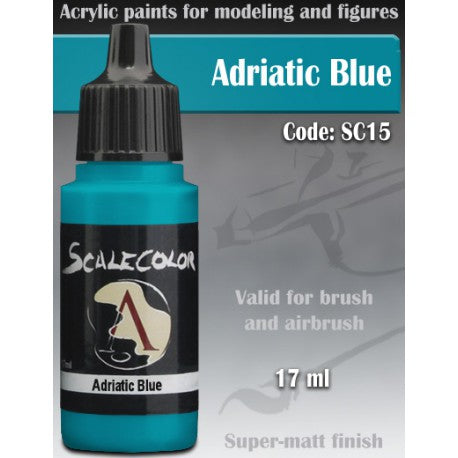 Scalecolor - Adriatic Blue-Art & Craft Paint-Ashdown Gaming