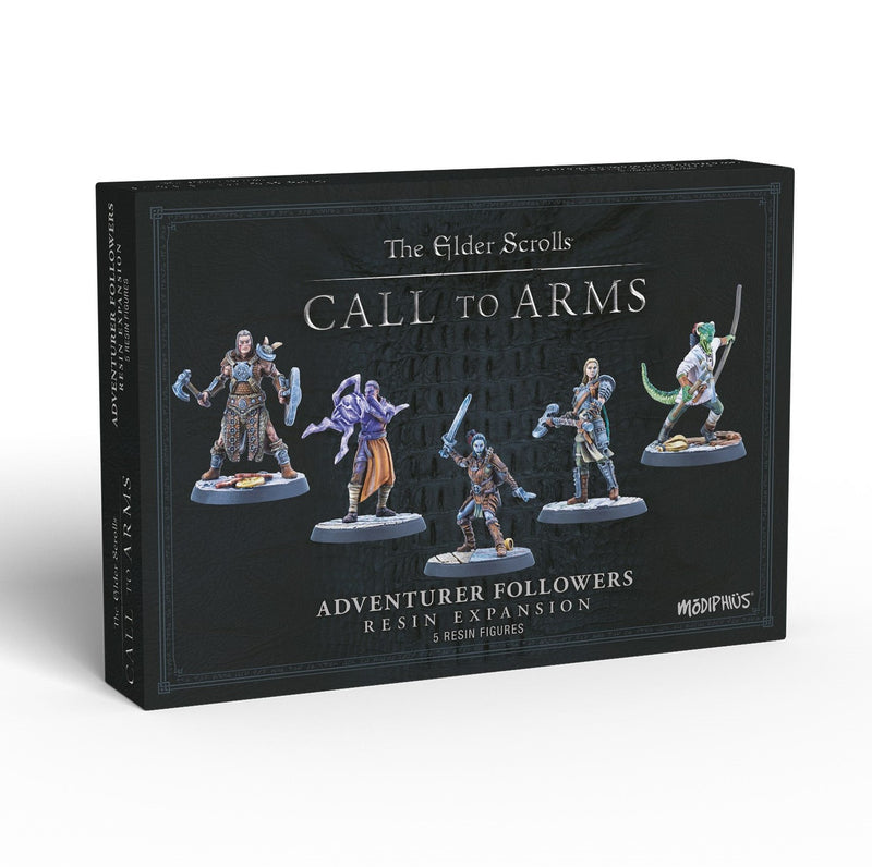 The Elder Scrolls: Call to arms: Adventurer Followers-Boxed Set-Ashdown Gaming