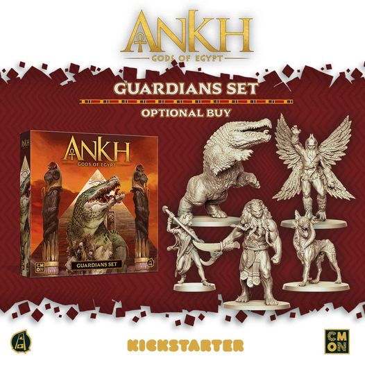 Ankh Gods of Egypt: Guardians Set-Board Games-Ashdown Gaming