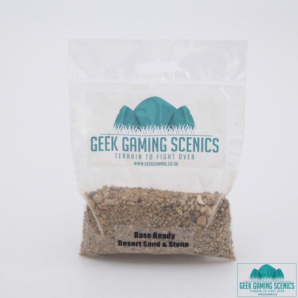 Geek Gaming - Base Ready Desert Sand and Stone-Base Ready-Ashdown Gaming