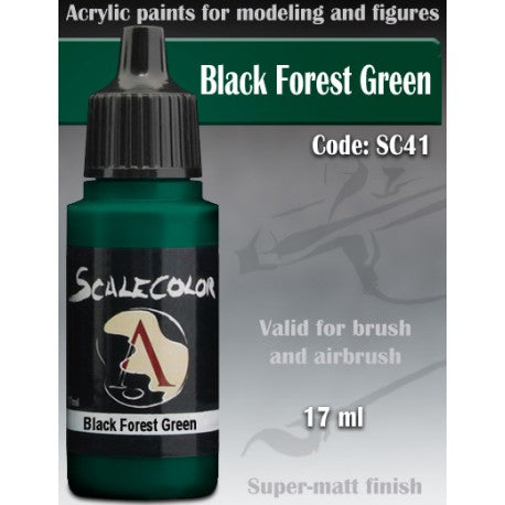 Scalecolor - Black Forest Green-Art & Craft Paint-Ashdown Gaming