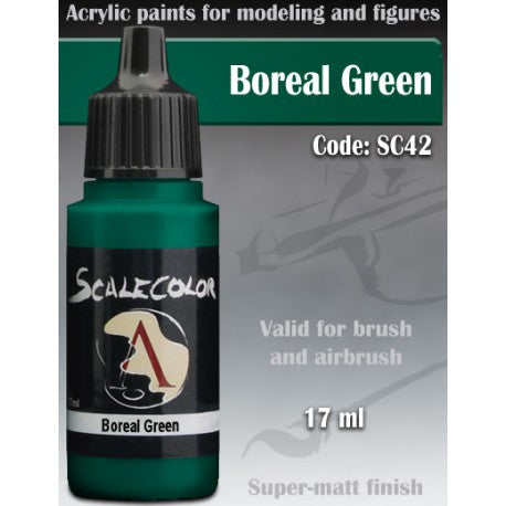 Scalecolor - Boreal Green-Art & Craft Paint-Ashdown Gaming