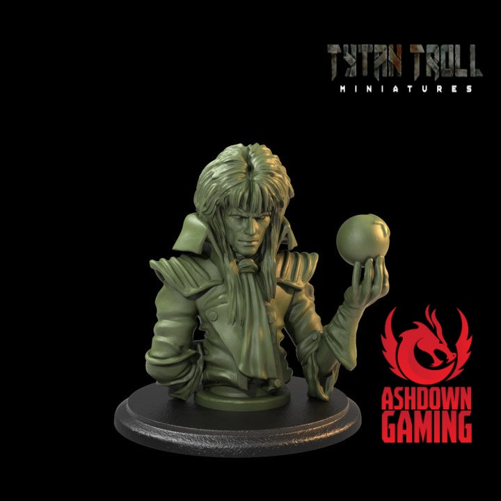 TytanTroll Miniatures: Goblin King Bowie Bust-Bust-Ashdown Gaming