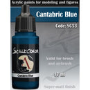 Scalecolor - Cantabric Blue-Art & Craft Paint-Ashdown Gaming