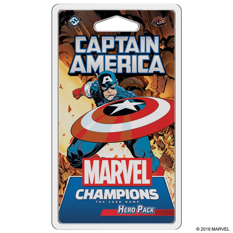 Marvel Champions - Captain America Hero Pack-Ashdown Gaming