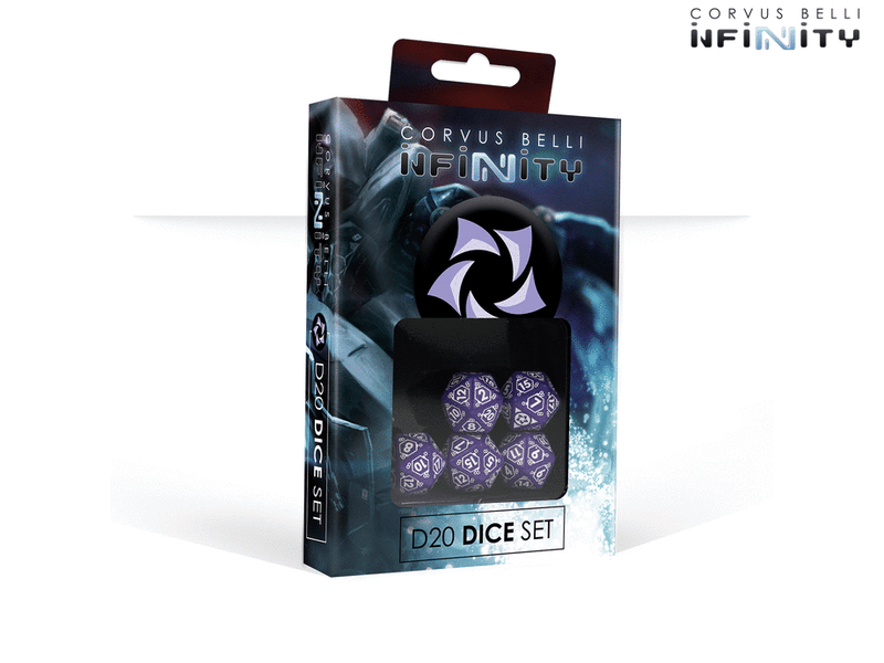 Infinity CodeOne: Combined Army D20 Dice Set-Dice-Ashdown Gaming