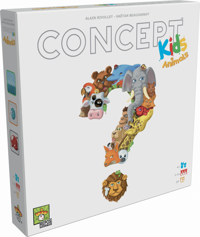 Concept Kids: Animals-Board Game-Ashdown Gaming