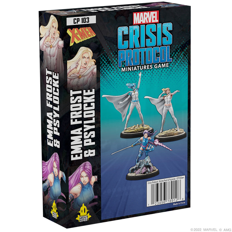 Marvel Crisis Protocol - Emma Frost & Psylocke-Ashdown Gaming