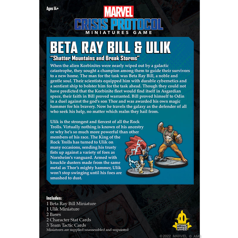 Marvel Crisis Protocol - Beta Ray Bill and Ulik-Ashdown Gaming