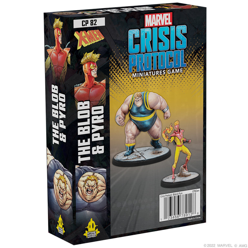 Marvel Crisis Protocol - The Blob and Pyro-Ashdown Gaming