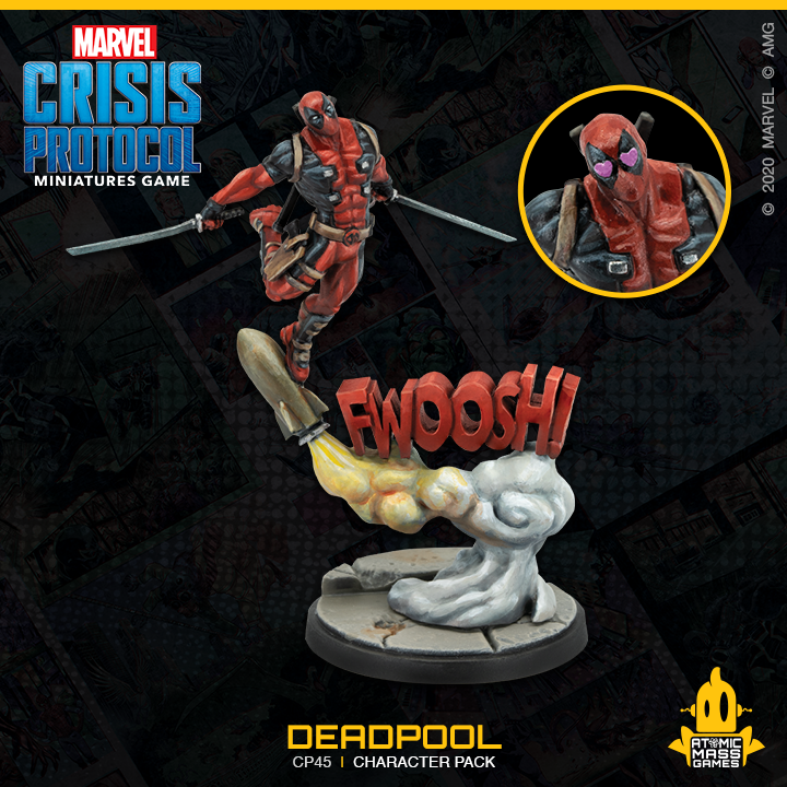 Marvel Crisis Protocol: Deadpool and Bob-Ashdown Gaming