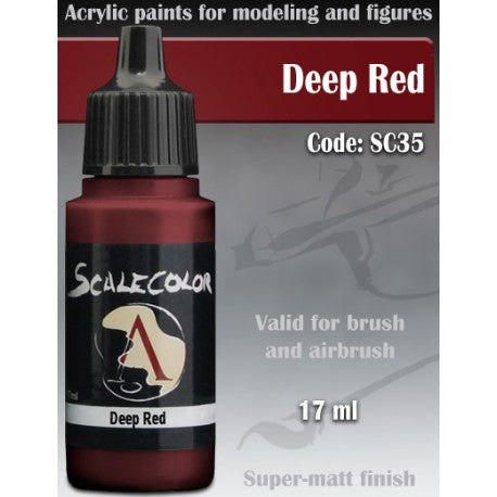 Scalecolor - Deep Red-Art & Craft Paint-Ashdown Gaming