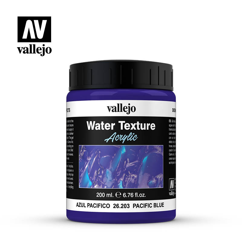 Vallejo Water Effects: Pacific Blue 200ml-Ashdown Gaming