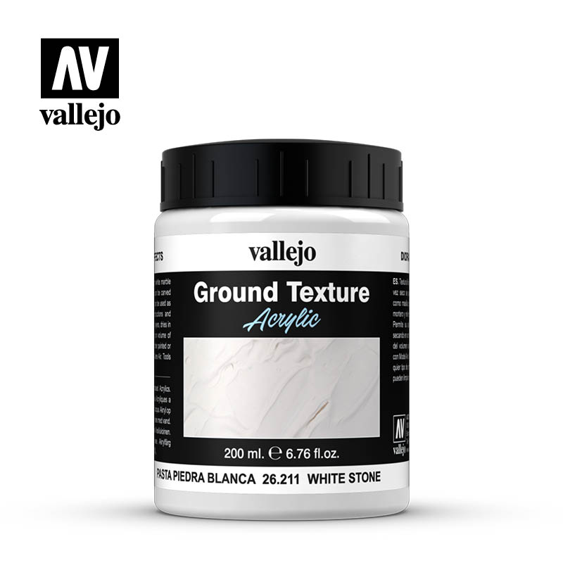 Vallejo Stone Textures: White Stone Paste-Ashdown Gaming