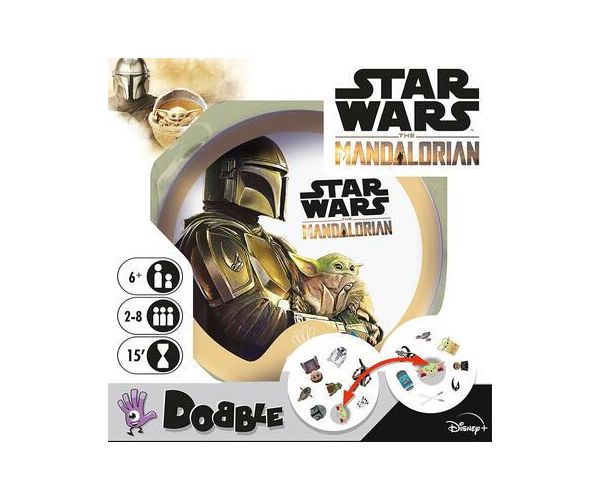Dobble Star Wars Madolorian-Board Game-Ashdown Gaming