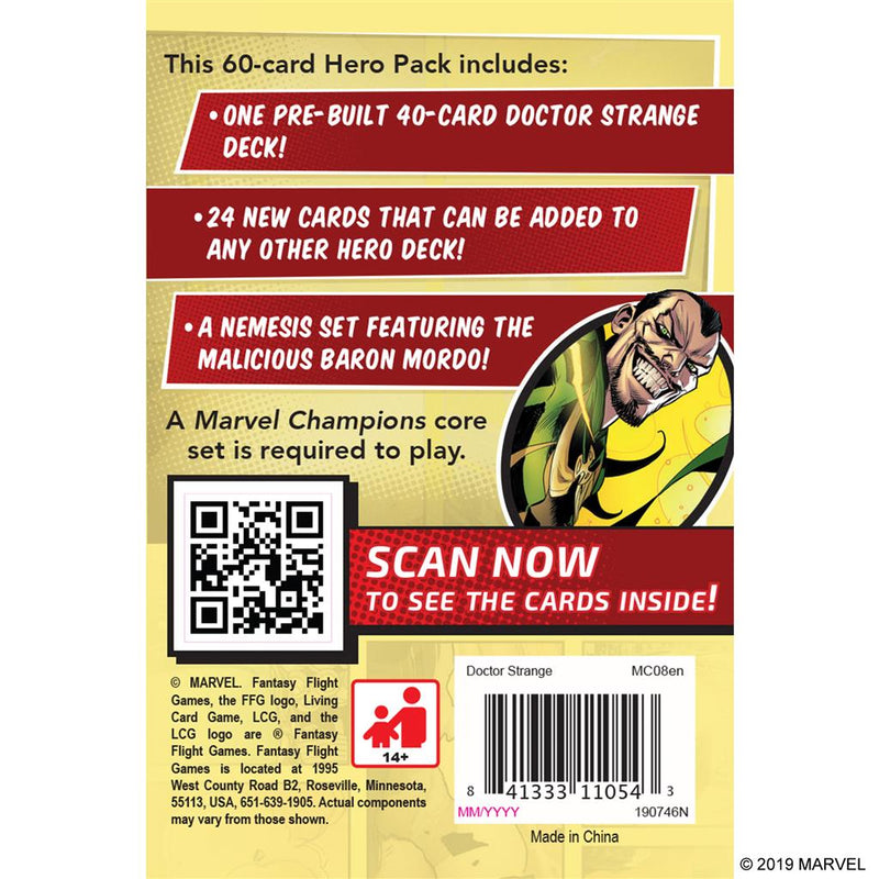 Marvel Champions - Doctor Strange Hero Pack-Ashdown Gaming