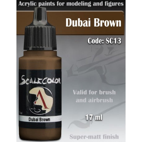 Scalecolor - Dubai Brown-Art & Craft Paint-Ashdown Gaming