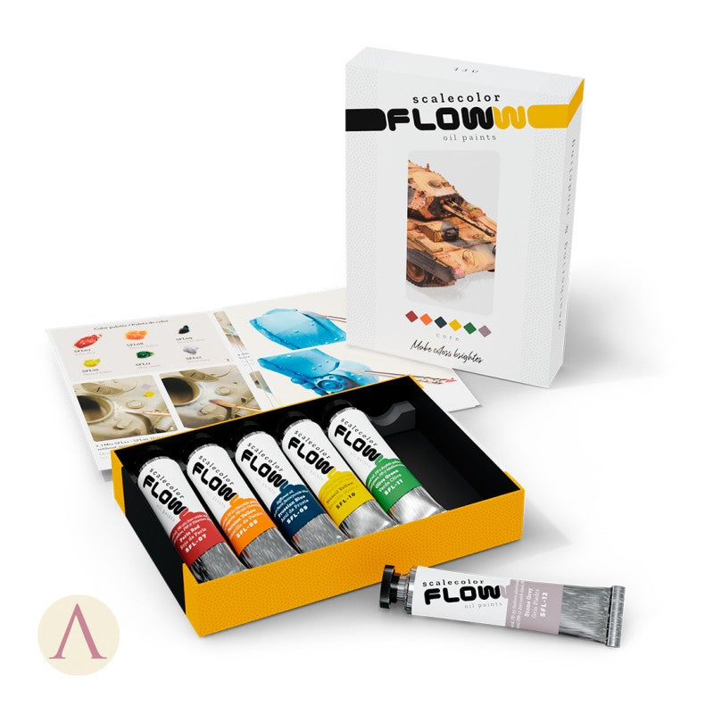 Scalecolor Floww - Core Paint Set-Art & Craft Paint-Ashdown Gaming