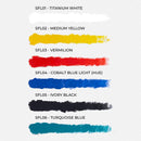 Scalecolor Floww - Primary Paint Set-Art & Craft Paint-Ashdown Gaming