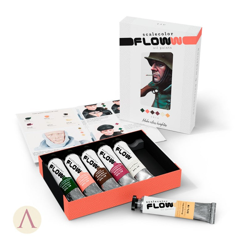 Scalecolor Floww - Skin Paint Set-Art & Craft Paint-Ashdown Gaming